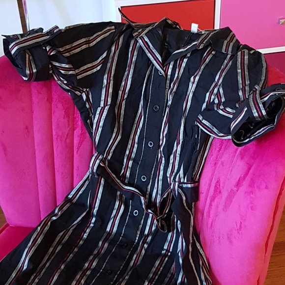 NWT Tristan Preppy Striped Dress - Picture 11 of 14
